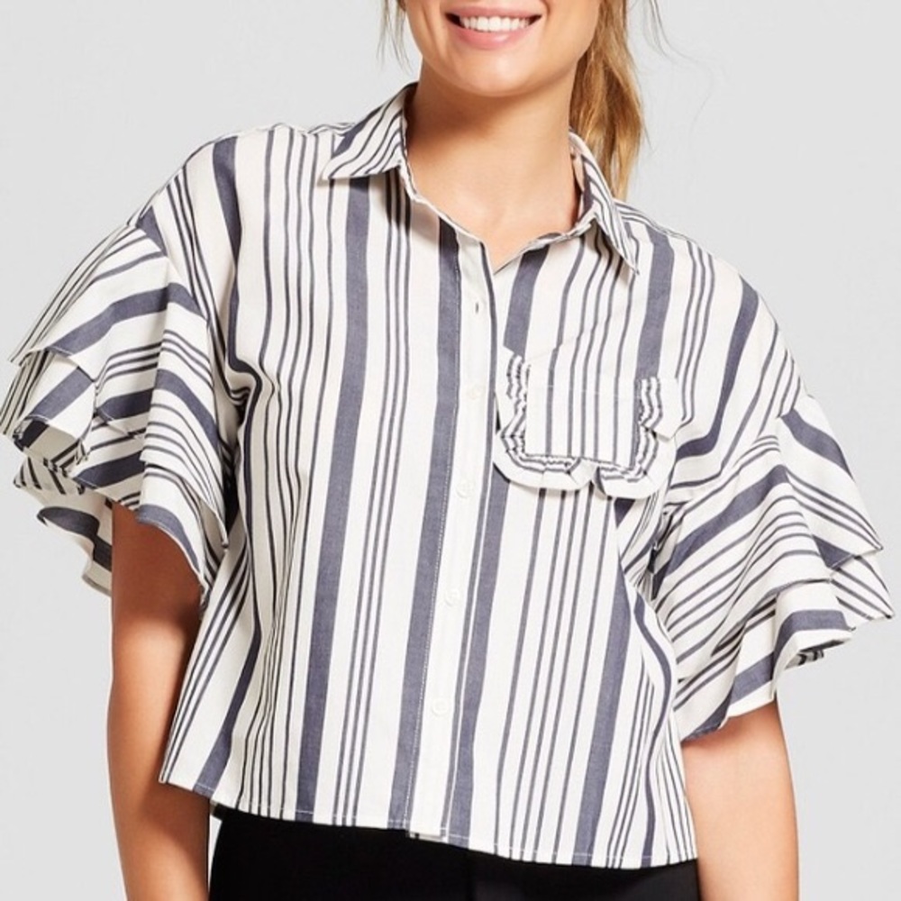 A New Stay Stripe Blouse